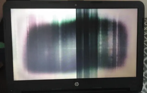 Pantallas con Líneas o Manchas